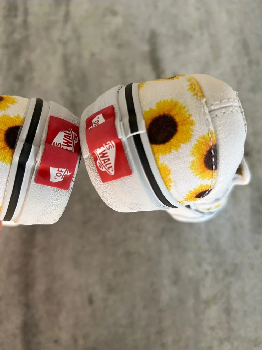 Vans Sunflower Slip-ons Kids Size 11