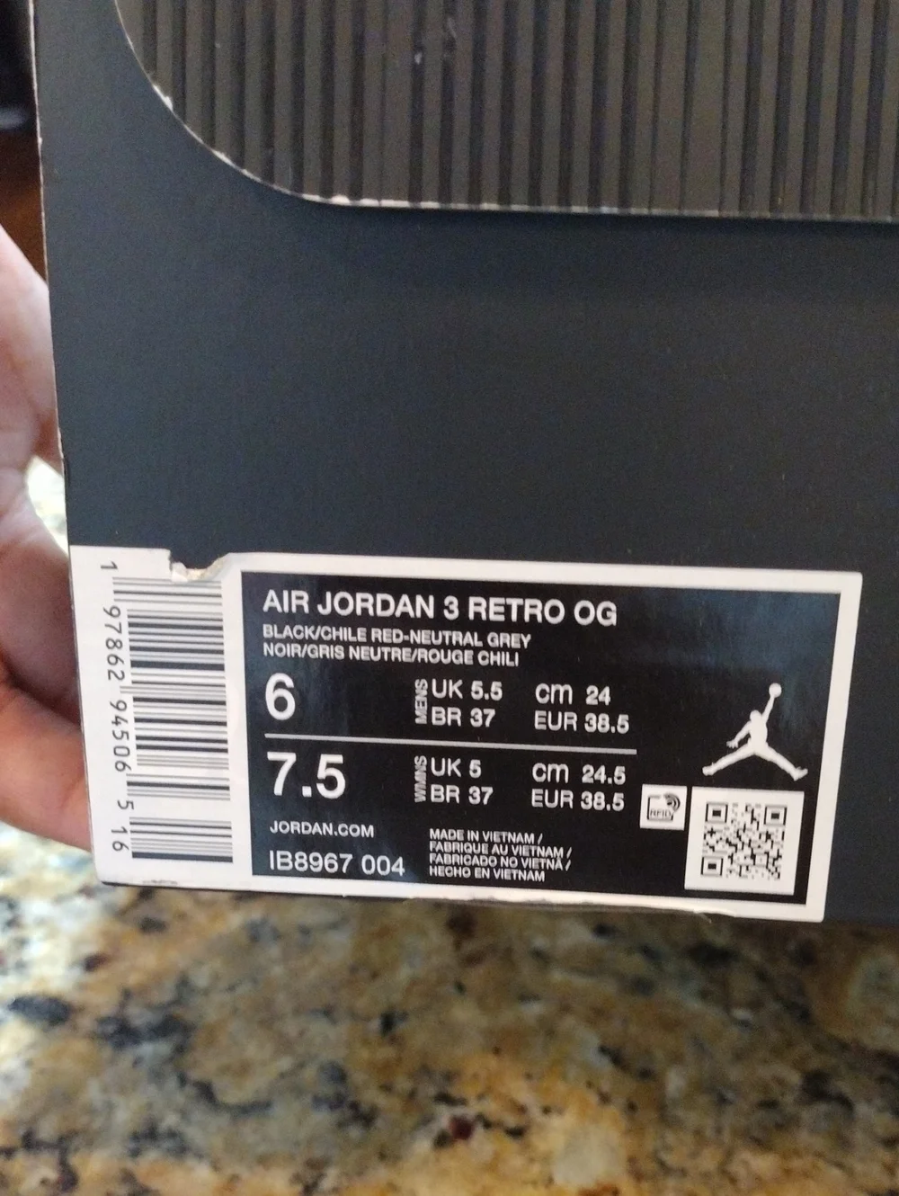 Jordan nwb air