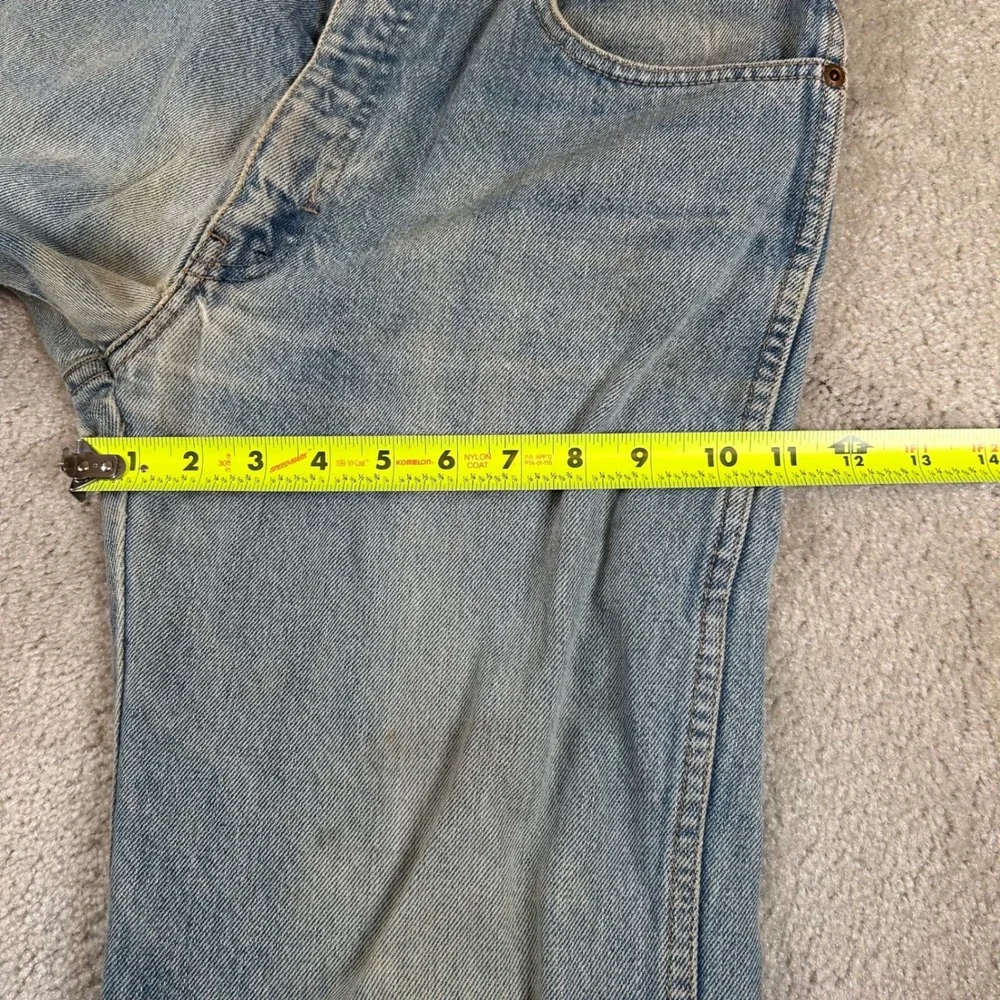 Vintage 90s Calvin Klein Straight Leg Jeans Mens 30x30 Light Wash Blue Denim USA
