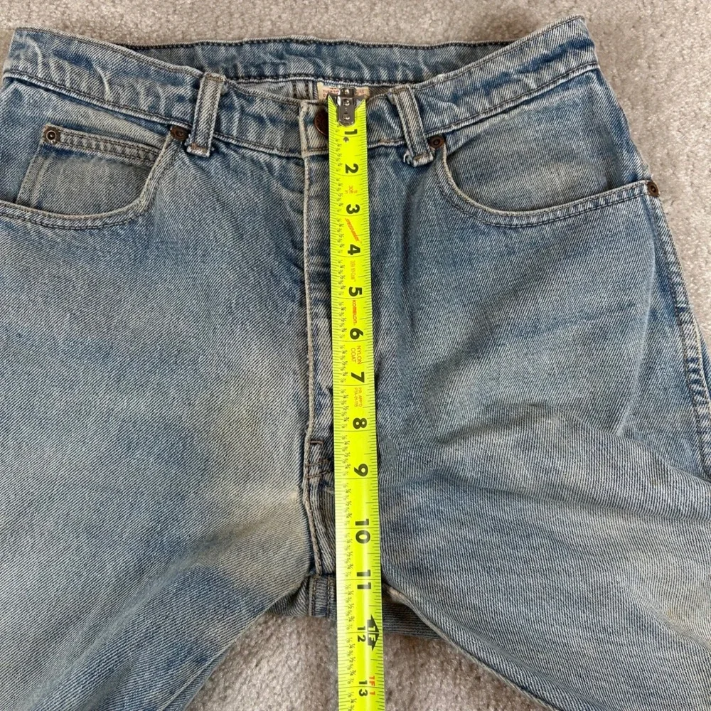 Vintage 90s Calvin Klein Straight Leg Jeans Mens 30x30 Light Wash Blue Denim USA