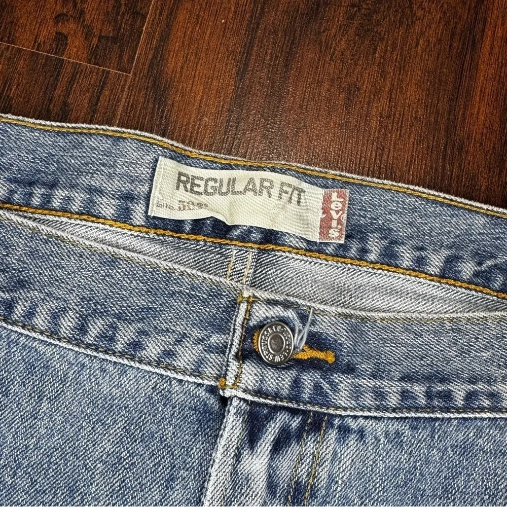 Levi's 505 Vintage y2k Light Blue Relaxed Jeans 44x30