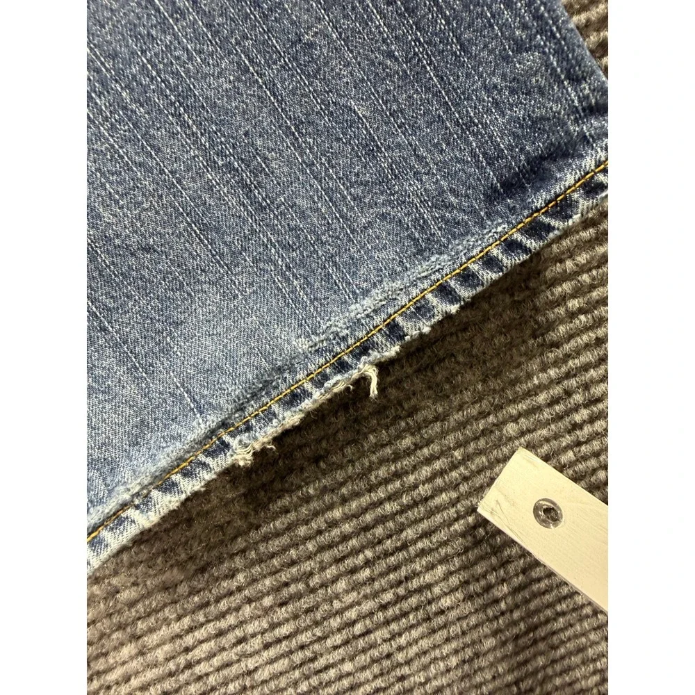 Old Navy Boot Cut Mens Blue Denim Jeans Medium Wash 34x30