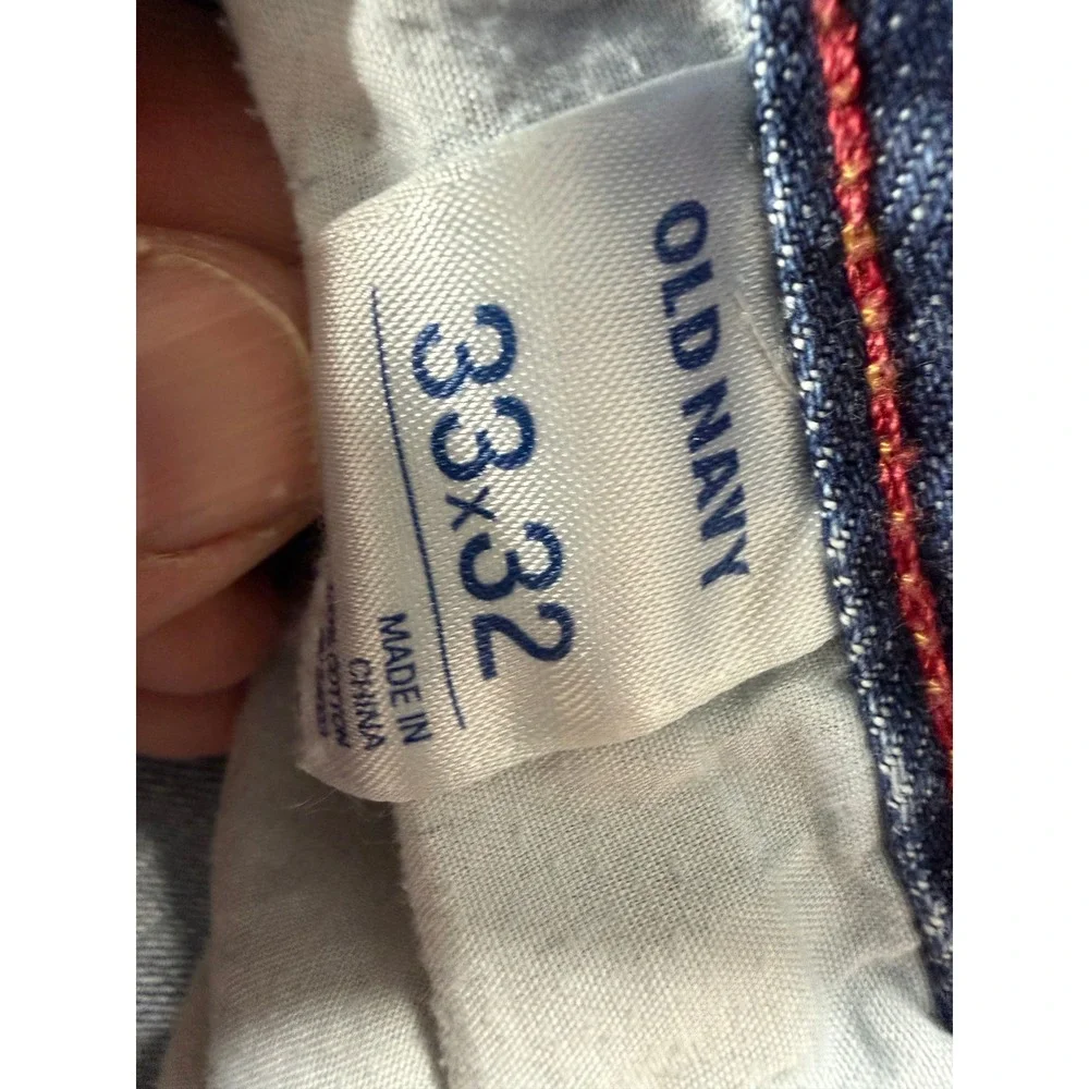 Old Navy Boot Cut Mens Blue Denim Jeans Medium Wash 34x30