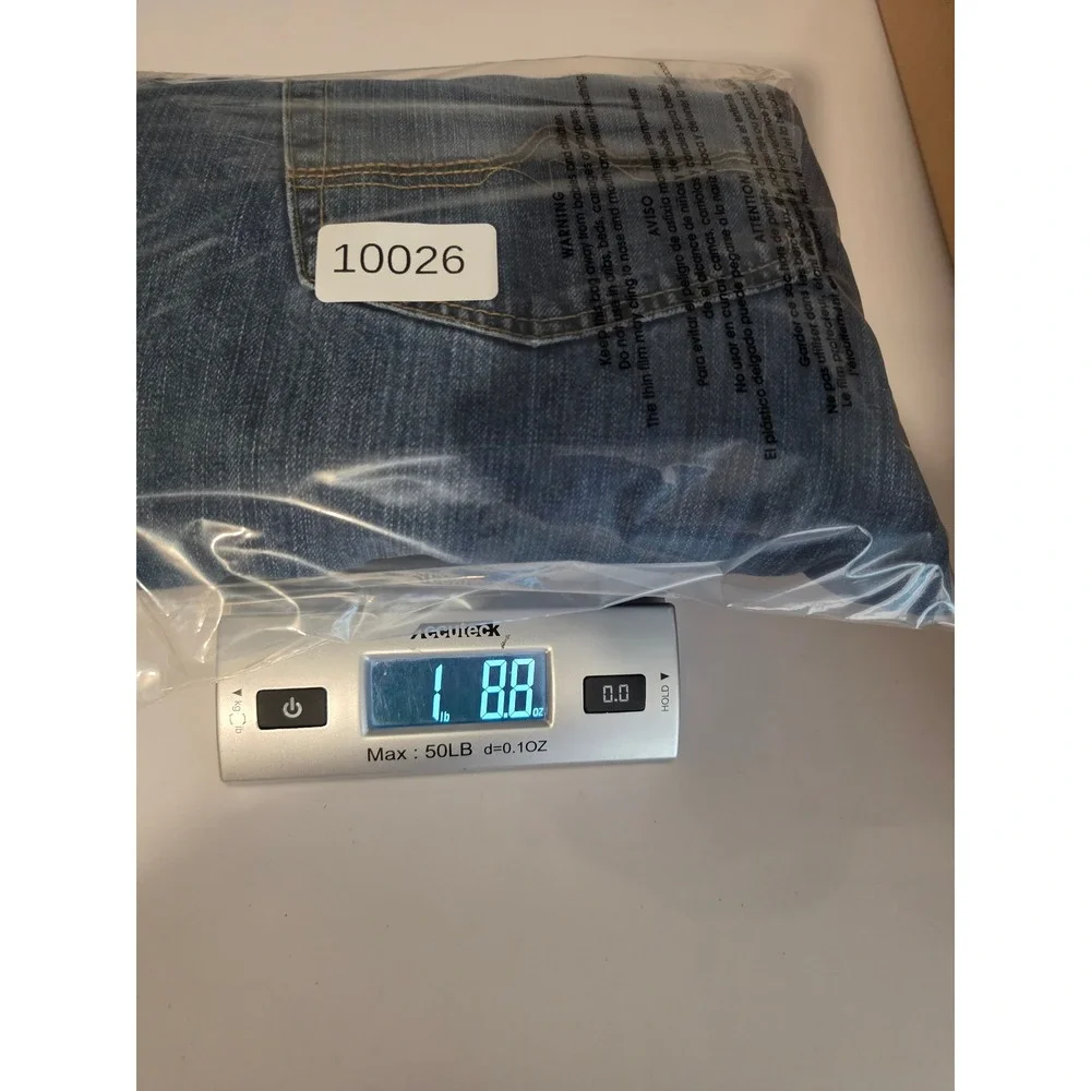Vintage Quiksilver Quikjean Jeans Mens 36x32 Blue Relaxed Fit Distressed Denim