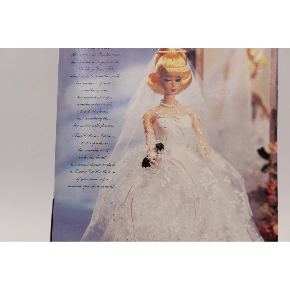 Vintage Mattel Wedding Day Barbie 1996 Model #17119