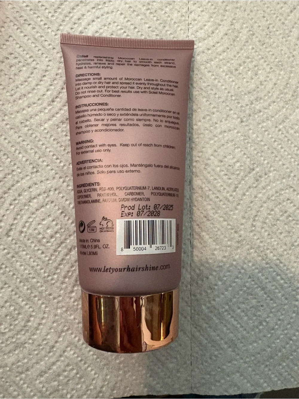 SOLEIL Leave-In Conditioner