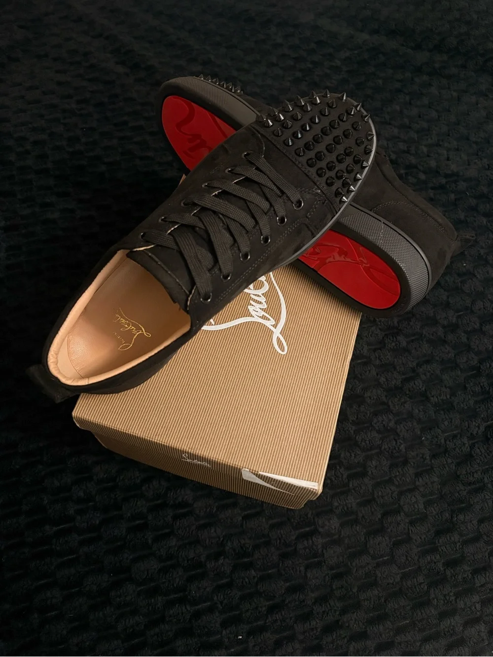 Christian Louboutin black low