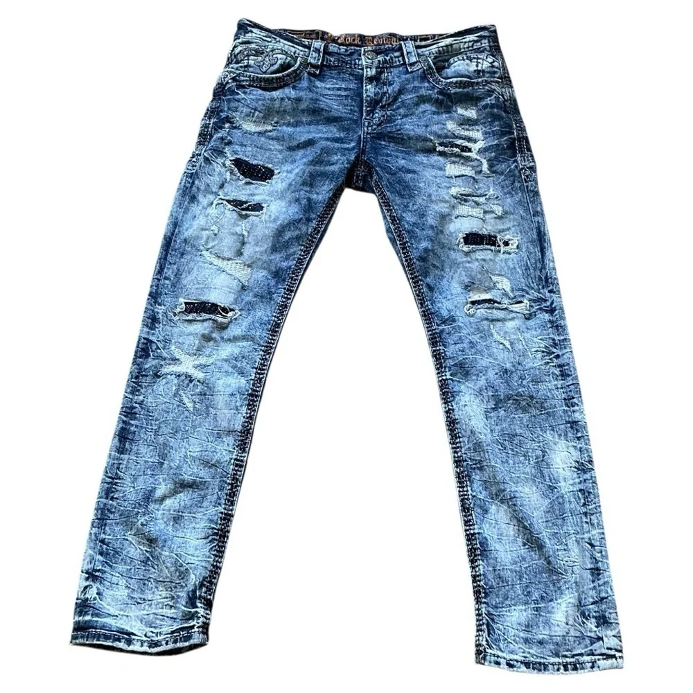 ROCK REVIAL MENS JEANS COLLECTORS EDITION 712/1000 SIZE 36
