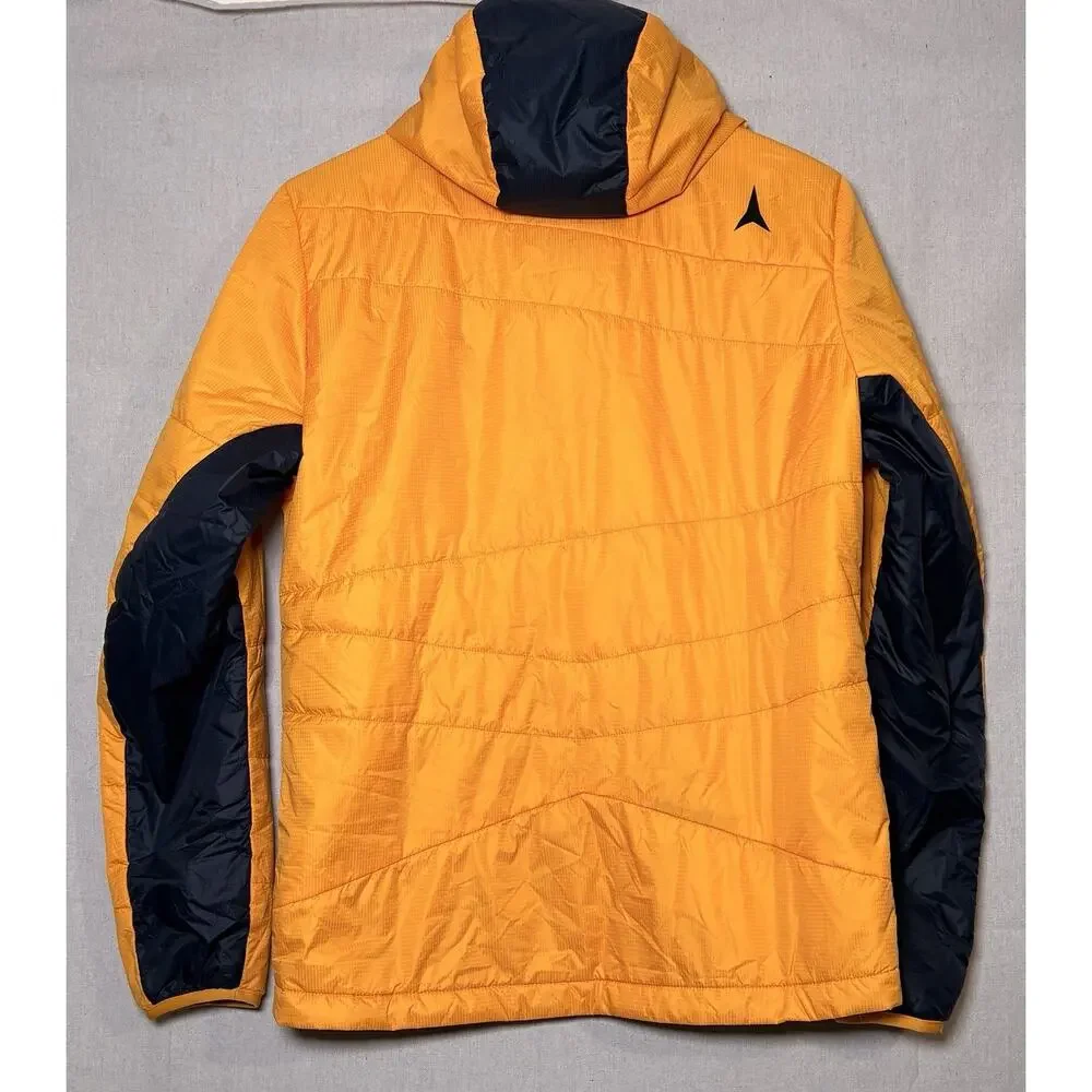 Atomic Herren Primaloft Jacket Pertex Microlight Size‎ Small Golden Yellow Black