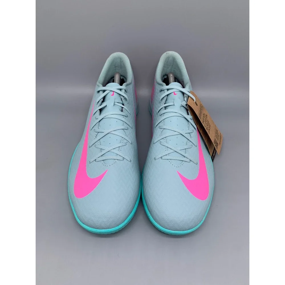 Nike Mercurial Vapor 15 Academy Pink Indoor Soccer Shoes DJ5635-405 Men's Sz 10