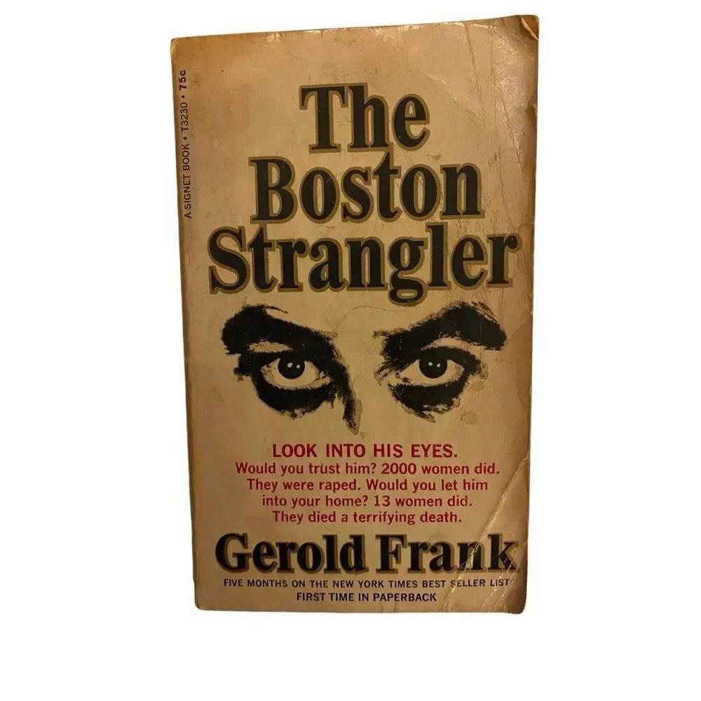 The Boston Strangler With Newspaper Clipping By Gerold Frank Paperback Book Nove