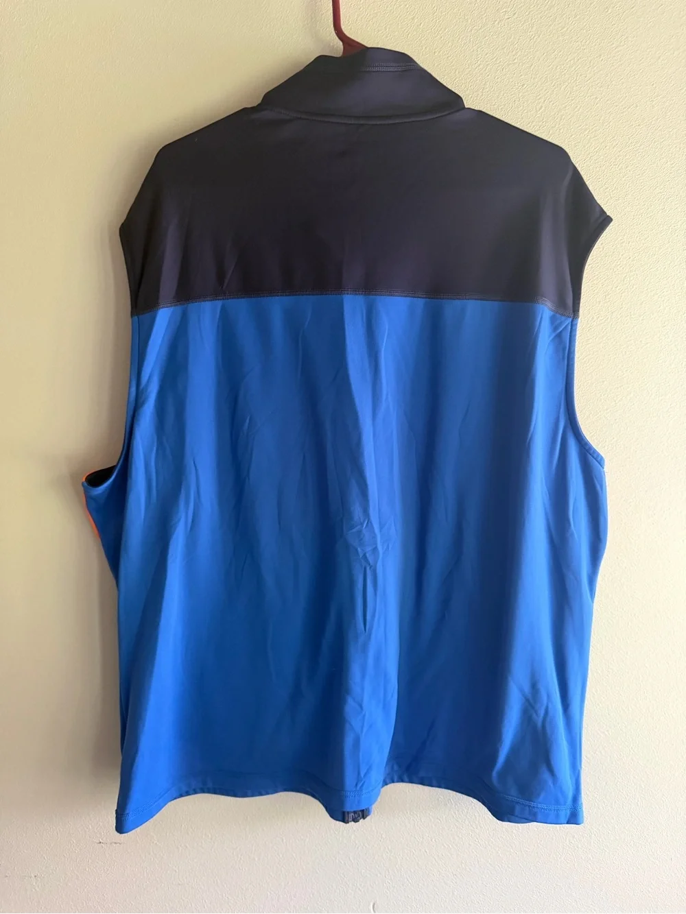 Cremieux Vest Sz XXL Sporty Color Block Lightweight Golf‎ Pockets Scuba