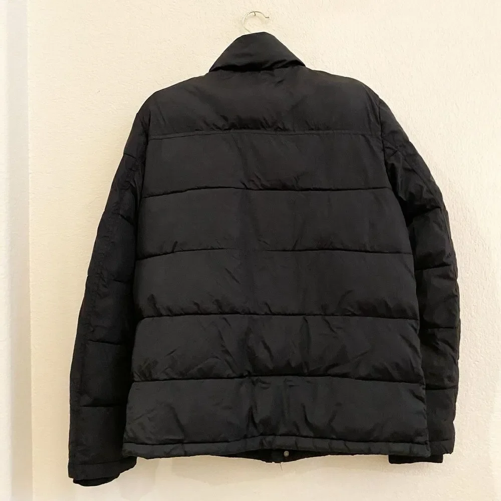 Andrew Marc Full Zip‎ Puffer Quilted Coat Size S Pockets Snap