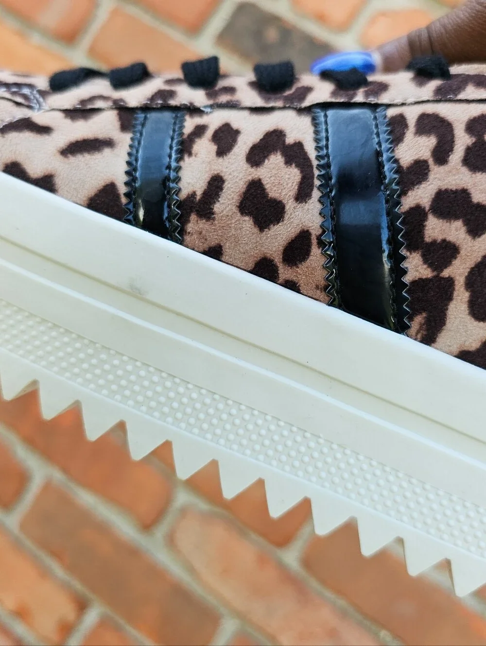 New Wild Diva Leopard Platform Fashion Sneakers Women’s Size 10