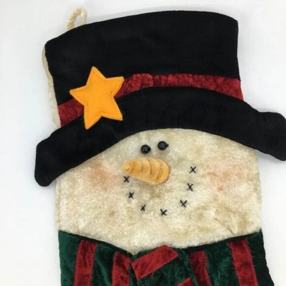 N/A snowman stocking