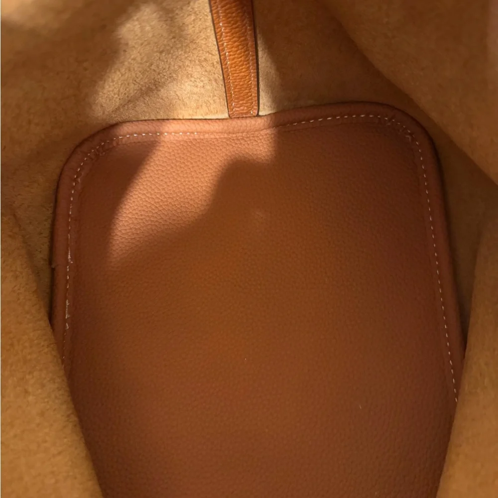 Brown Leather Hand Bag