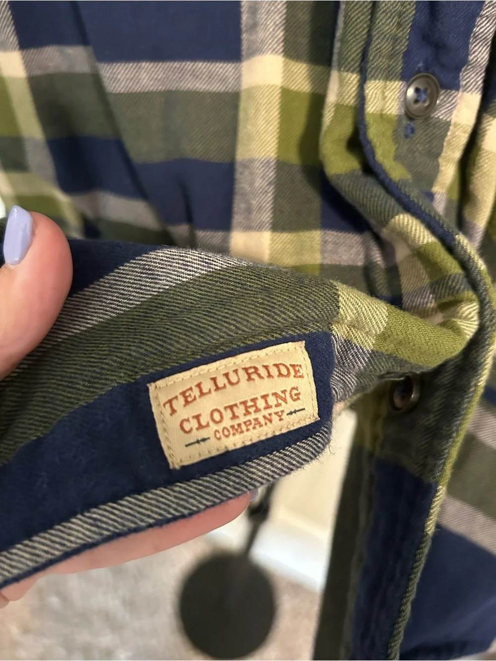 Telluride Clothing Company casual reversible