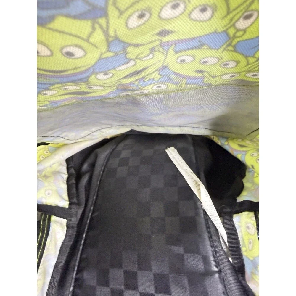 RARE Vans Toy Story Backpack Aliens with Hidden Buzz Lightyear Disney Pixar