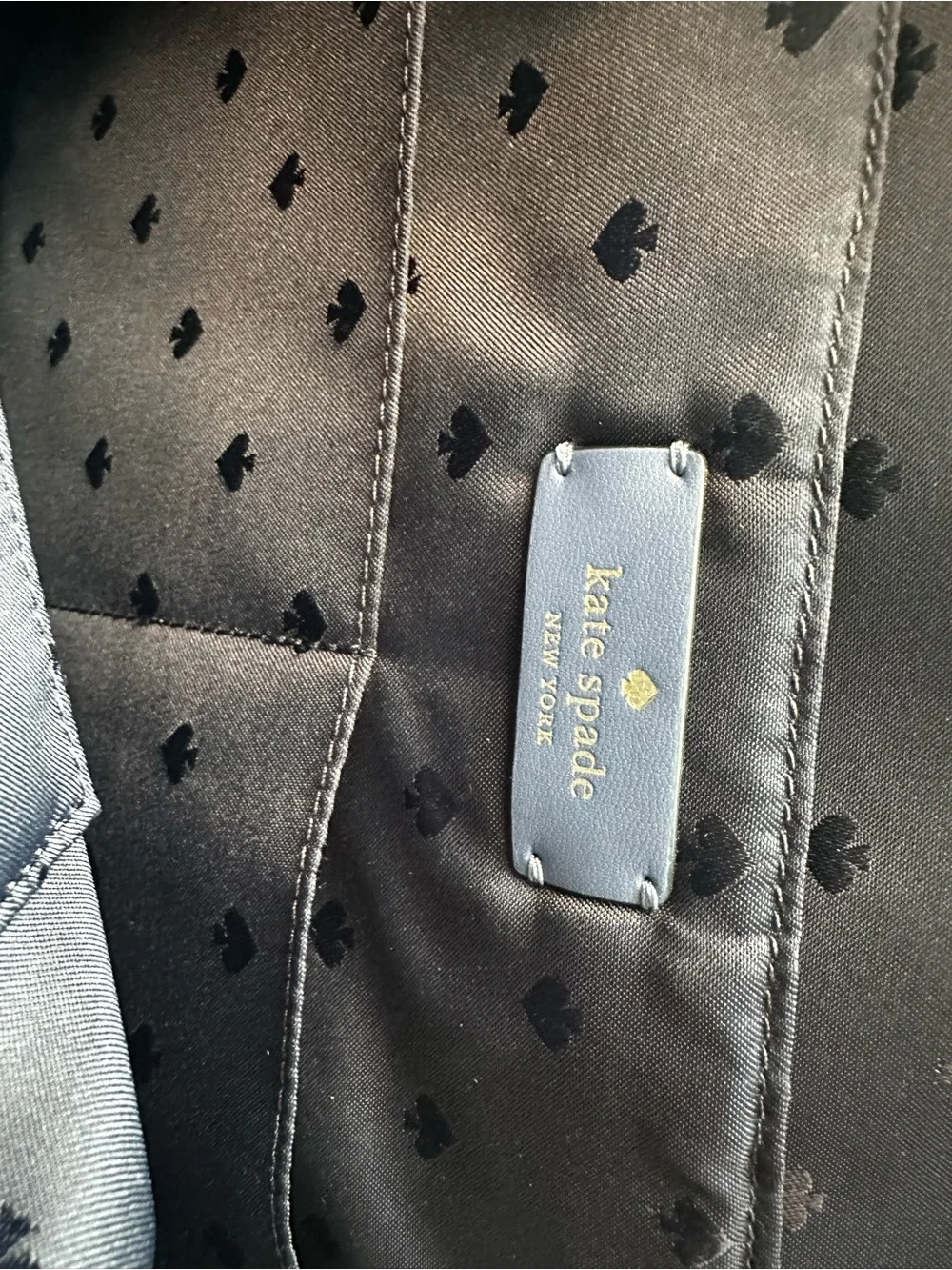 Kate Spade Chelsea Nylon Medium Backpack - Blazer Blue / Gold Hardware