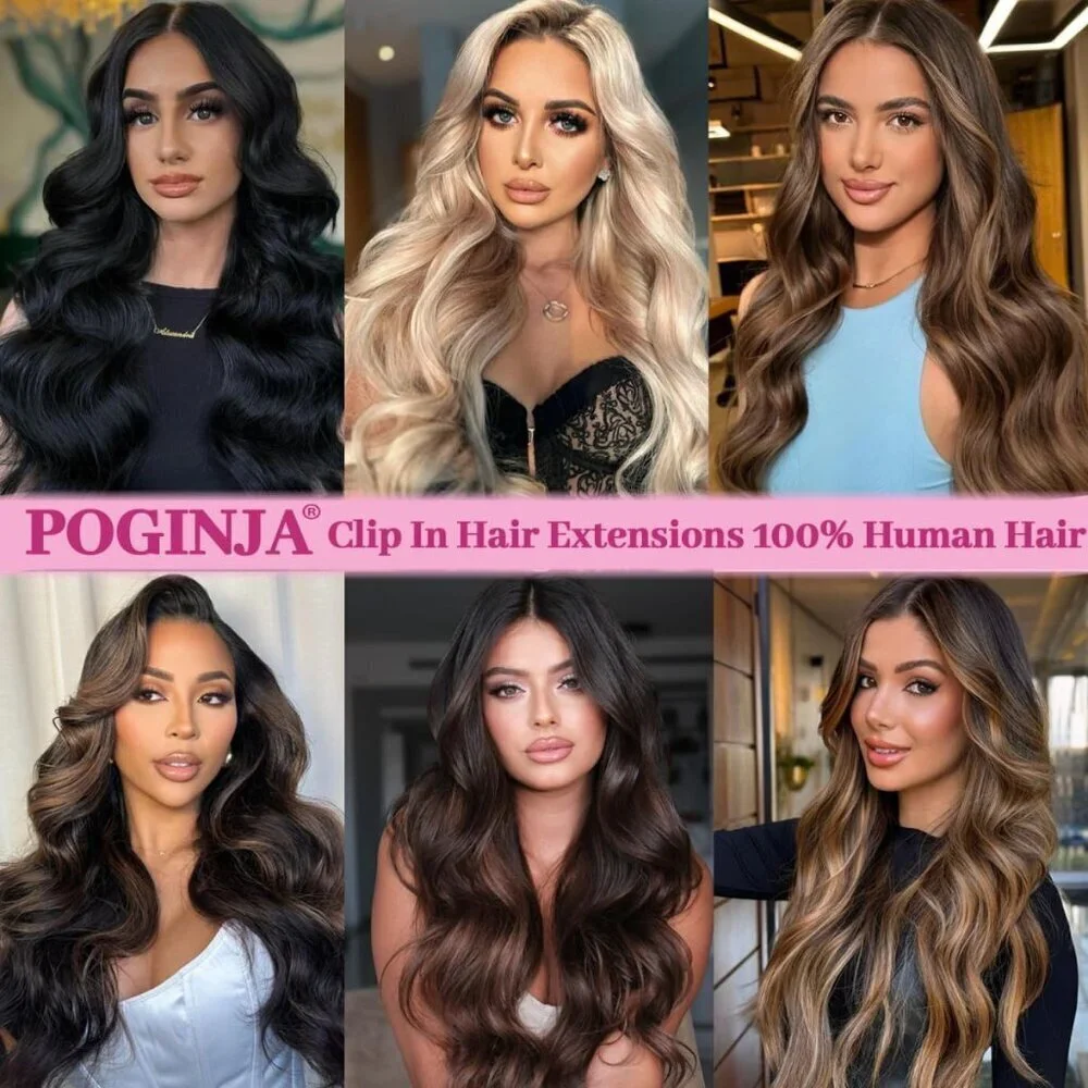 N/A clip hair