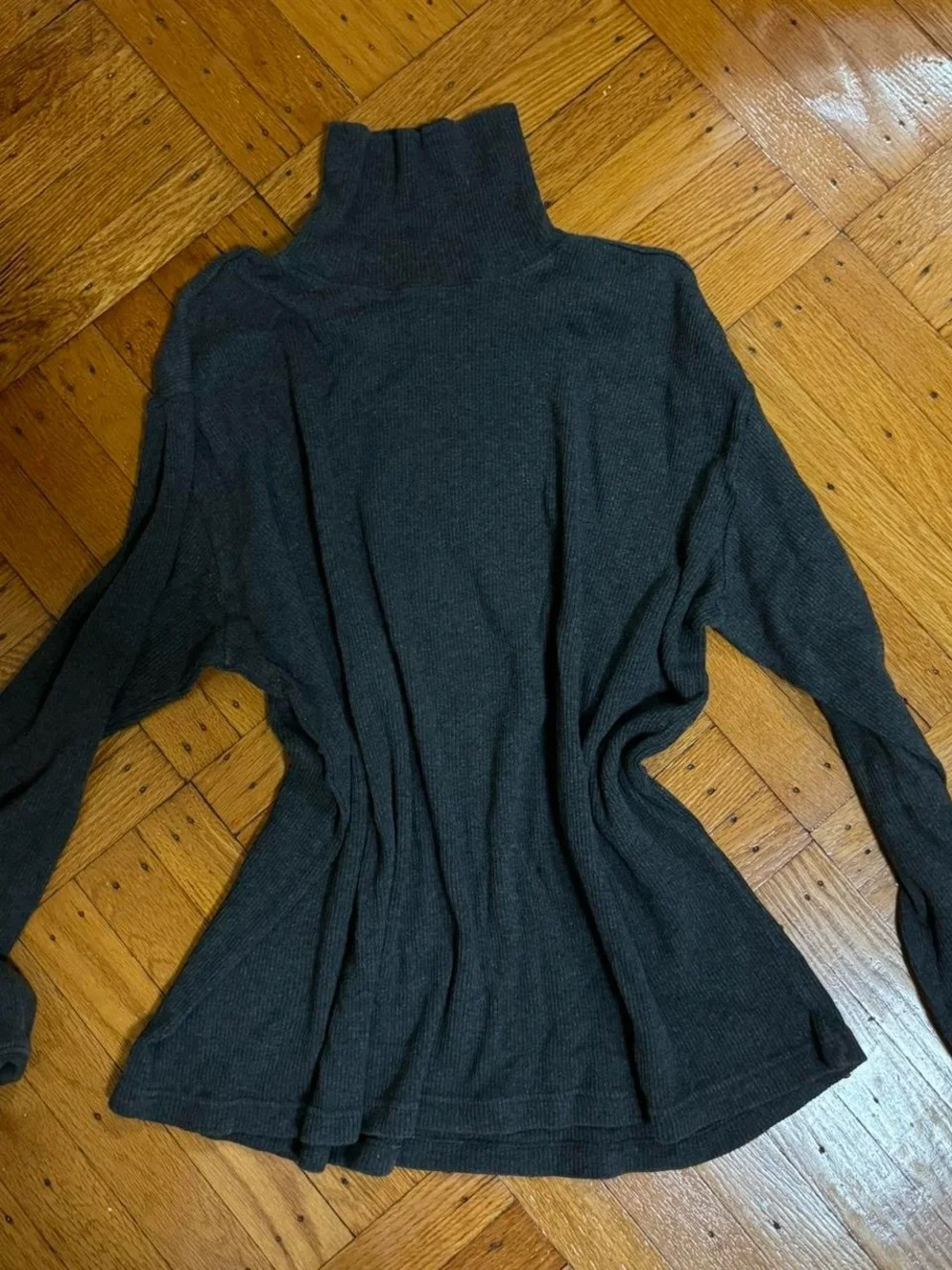 vintage alfani dark grey turtle neck