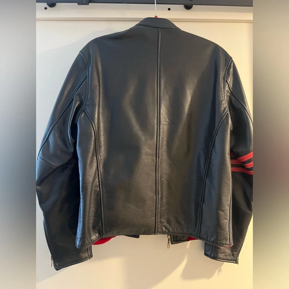 N/A leather black patch