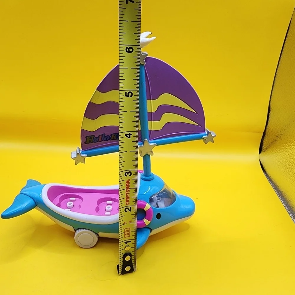 2002 Hello Kitty Dream World Dolphin Yacht Sanrio