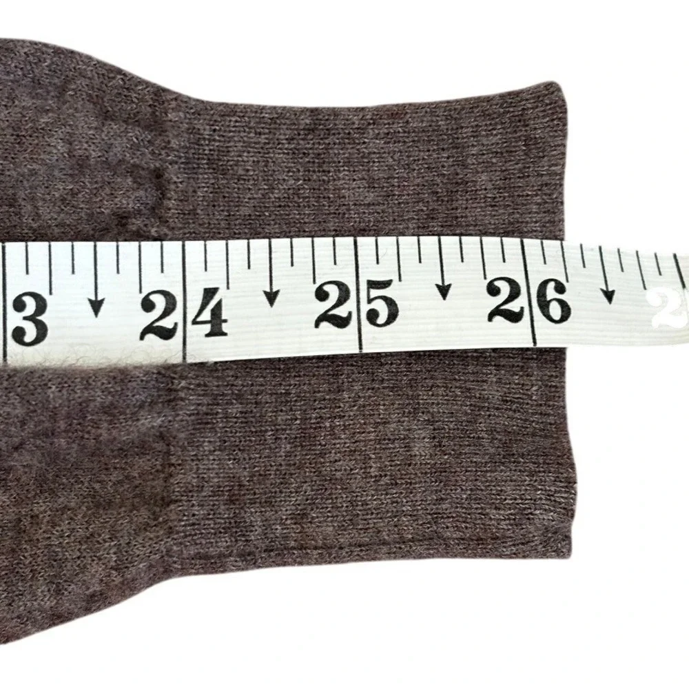 SuitSupply‎ Pure Cashmere Sweater Sz XL Brown Crewneck Quiet Luxury Neutral