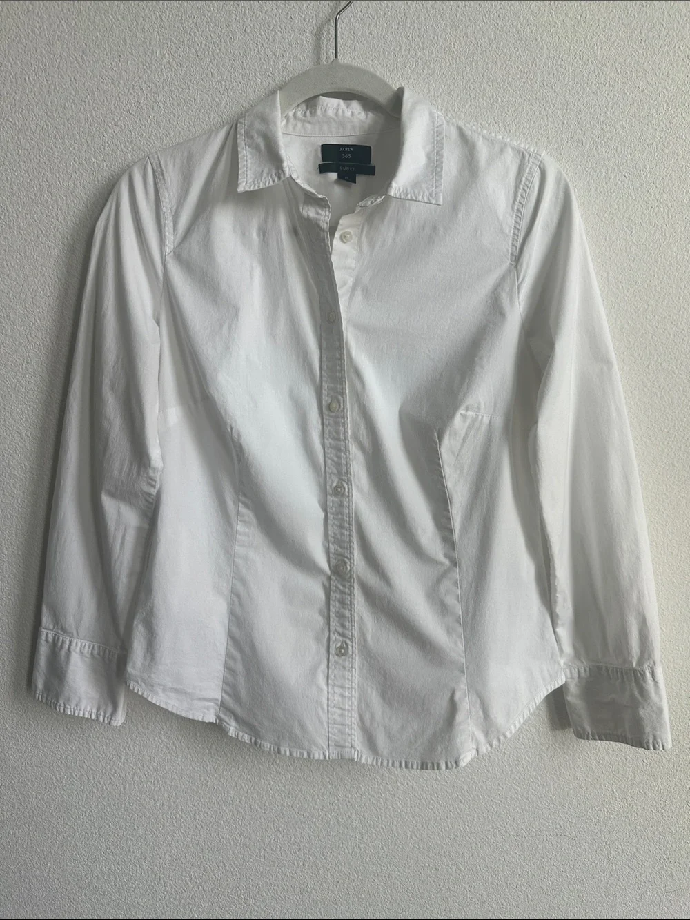 J. Crew crisp white