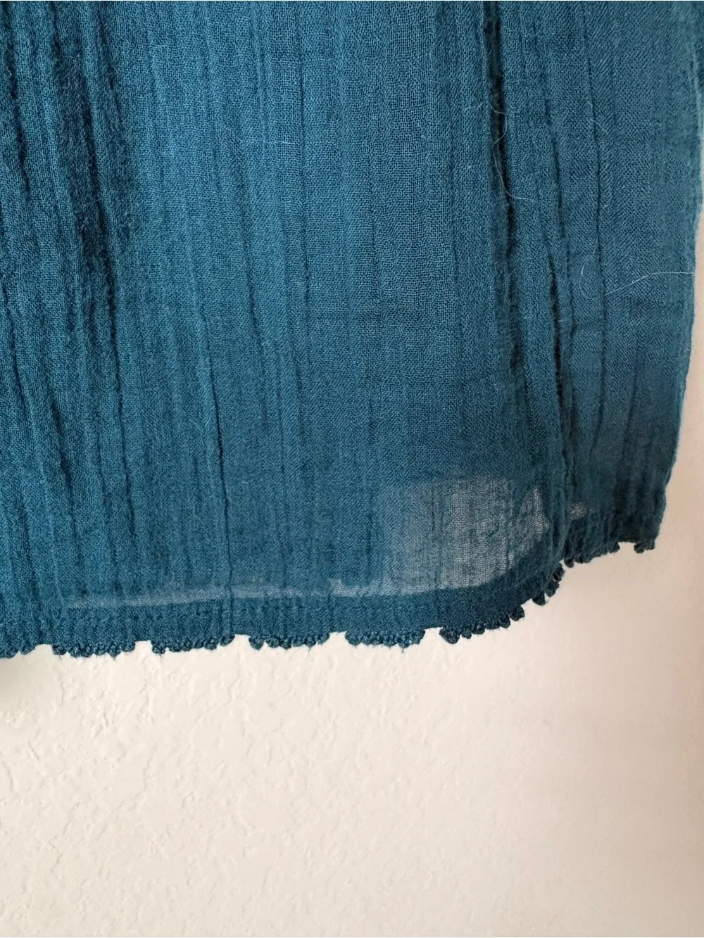 Free People teal sleeveless
