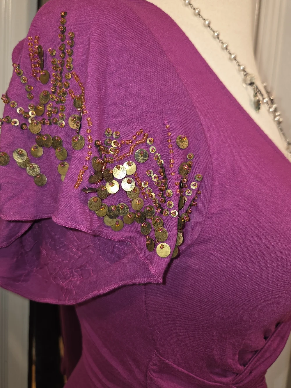 Free People fabric neckline