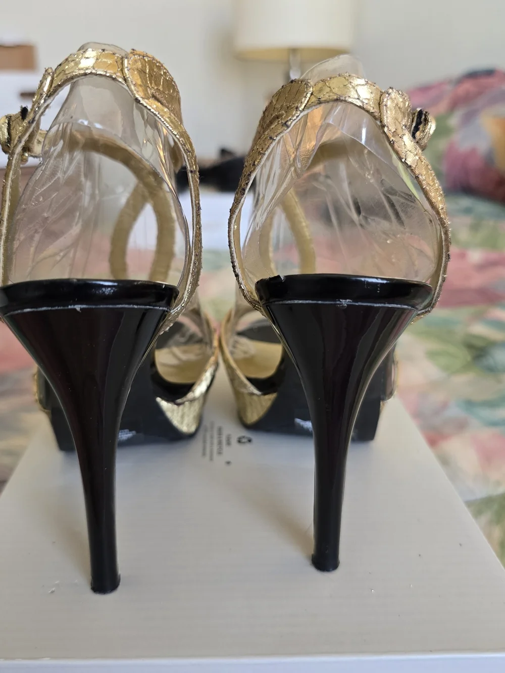 Marc Fisher buckle ankle straps