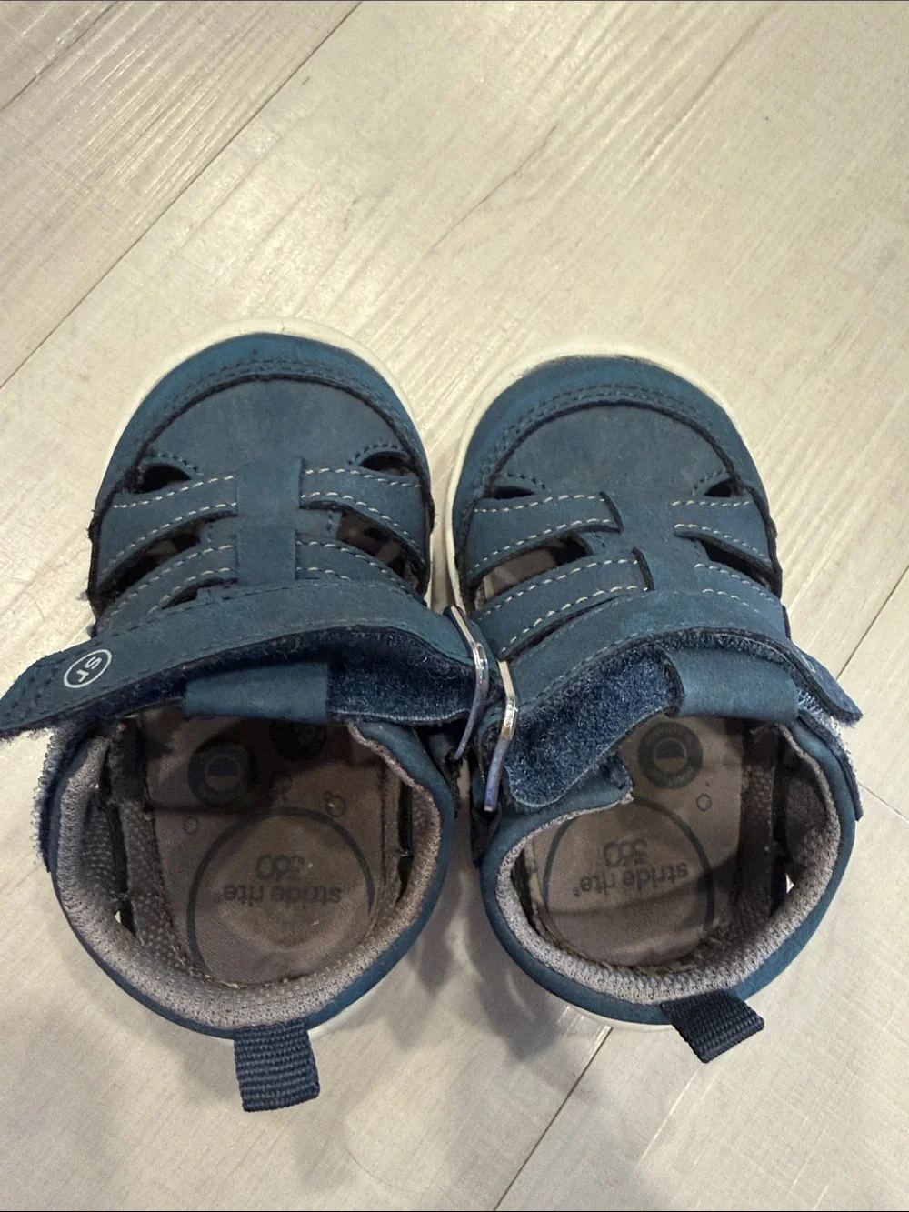 Stride Rite 360 Navy Blue Amos 4.0 Sandal