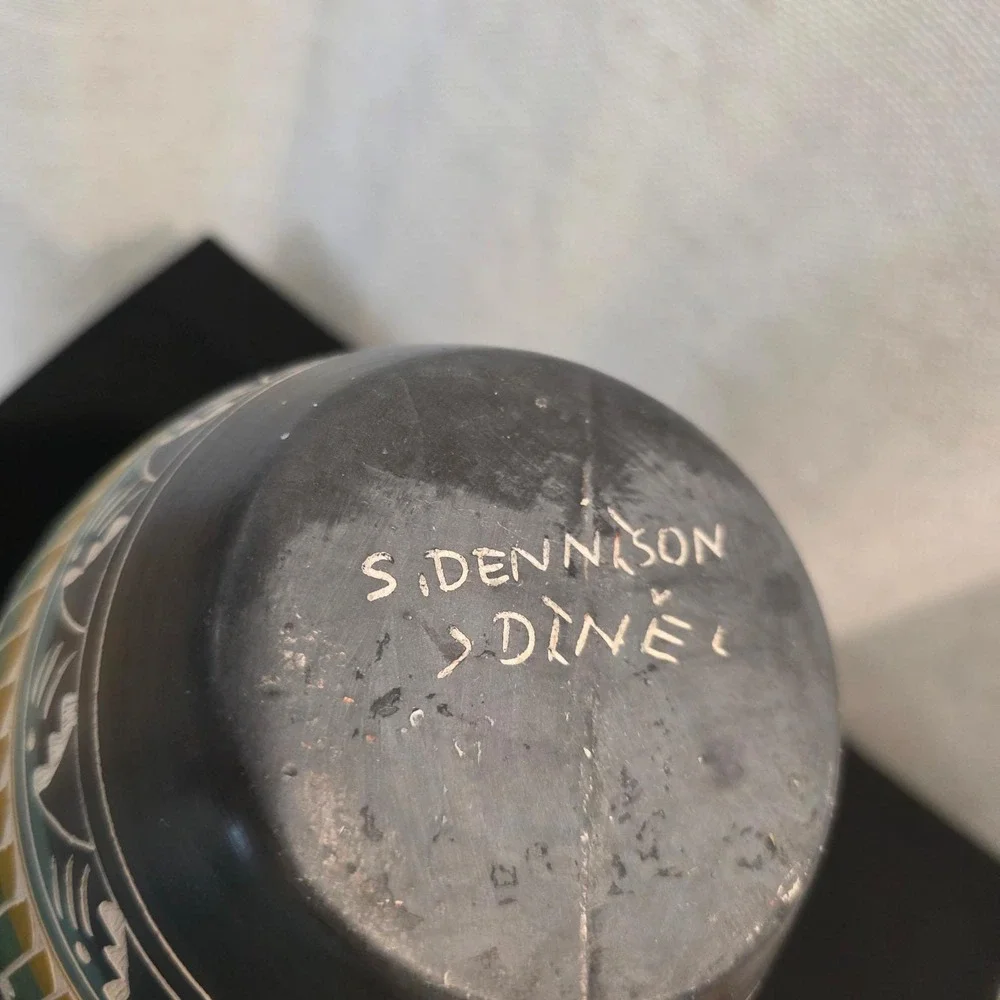 S. Dennison handcrafted navajo
