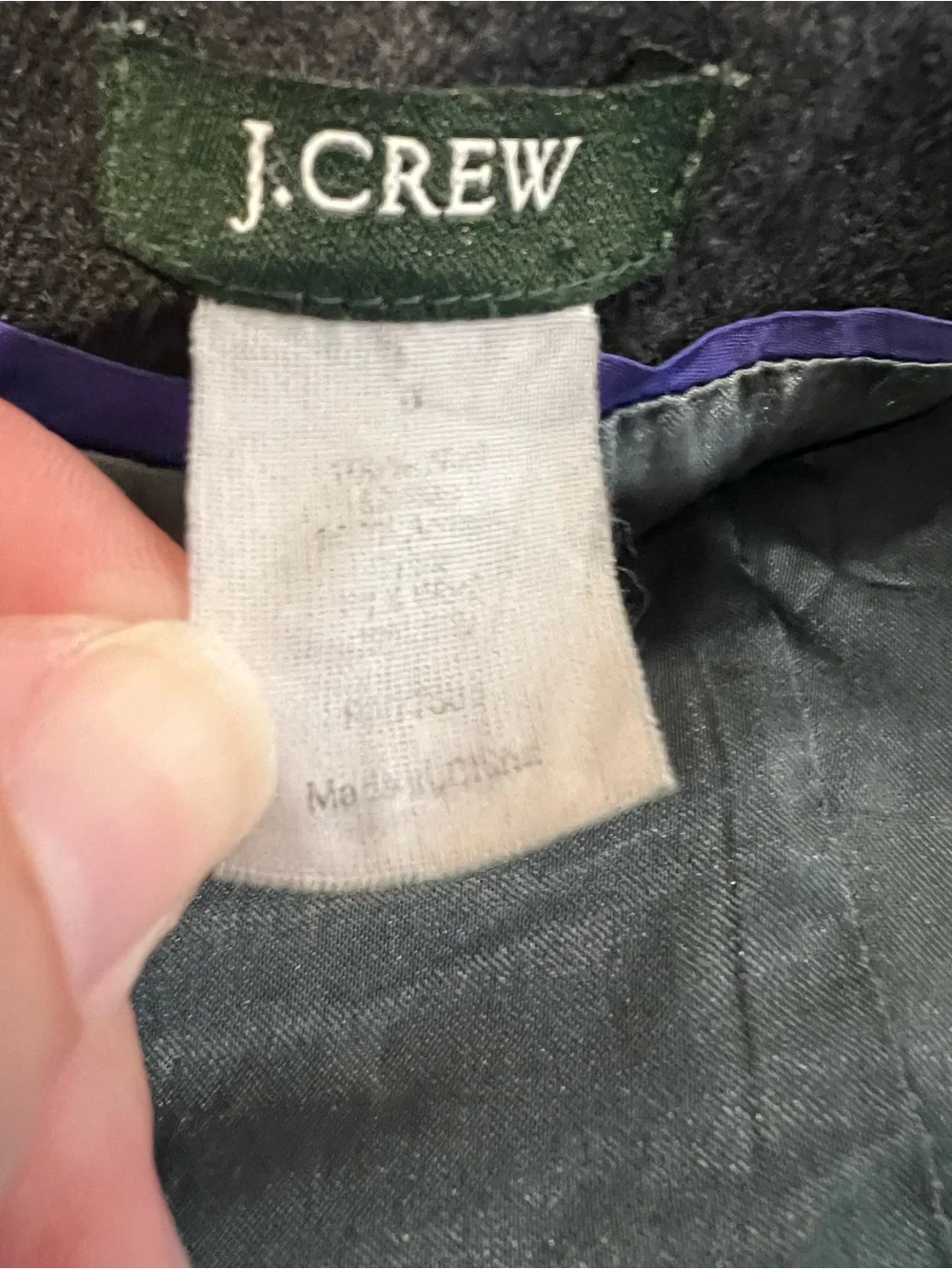 J. Crew pockets color