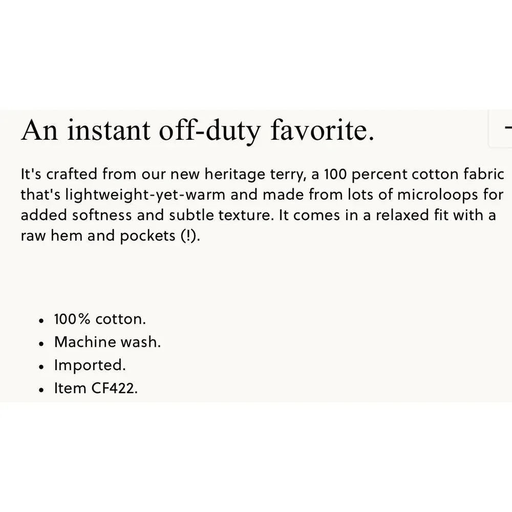 J. Crew new day