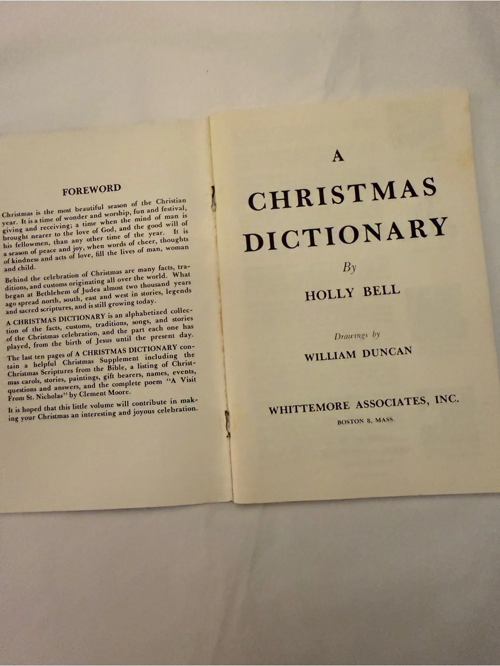 N/A christmas dictionary