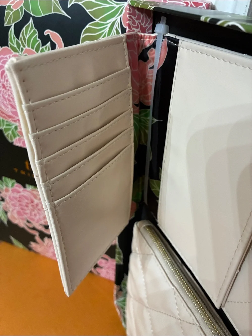 Trina Turk Quilted Blush Pink Travel Accessory Gift Set