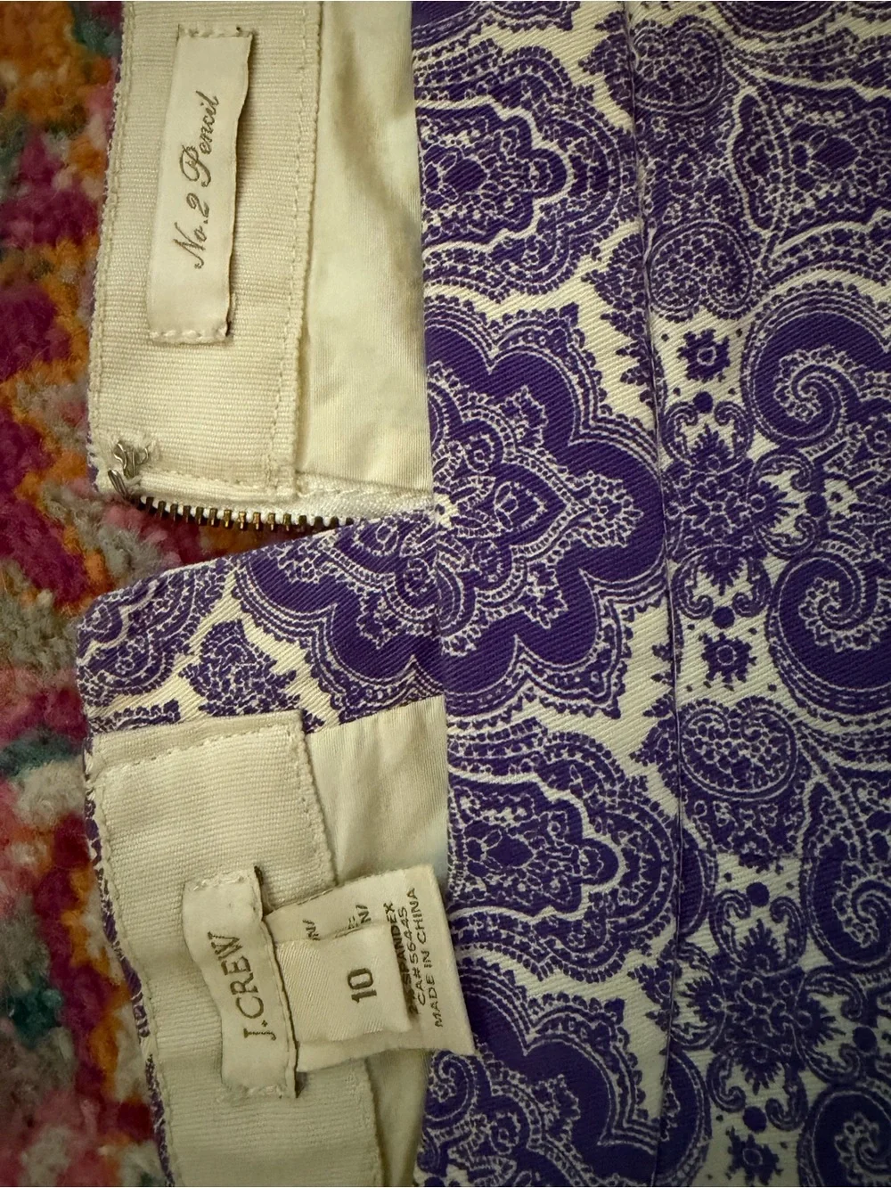 J. Crew tailored pencil