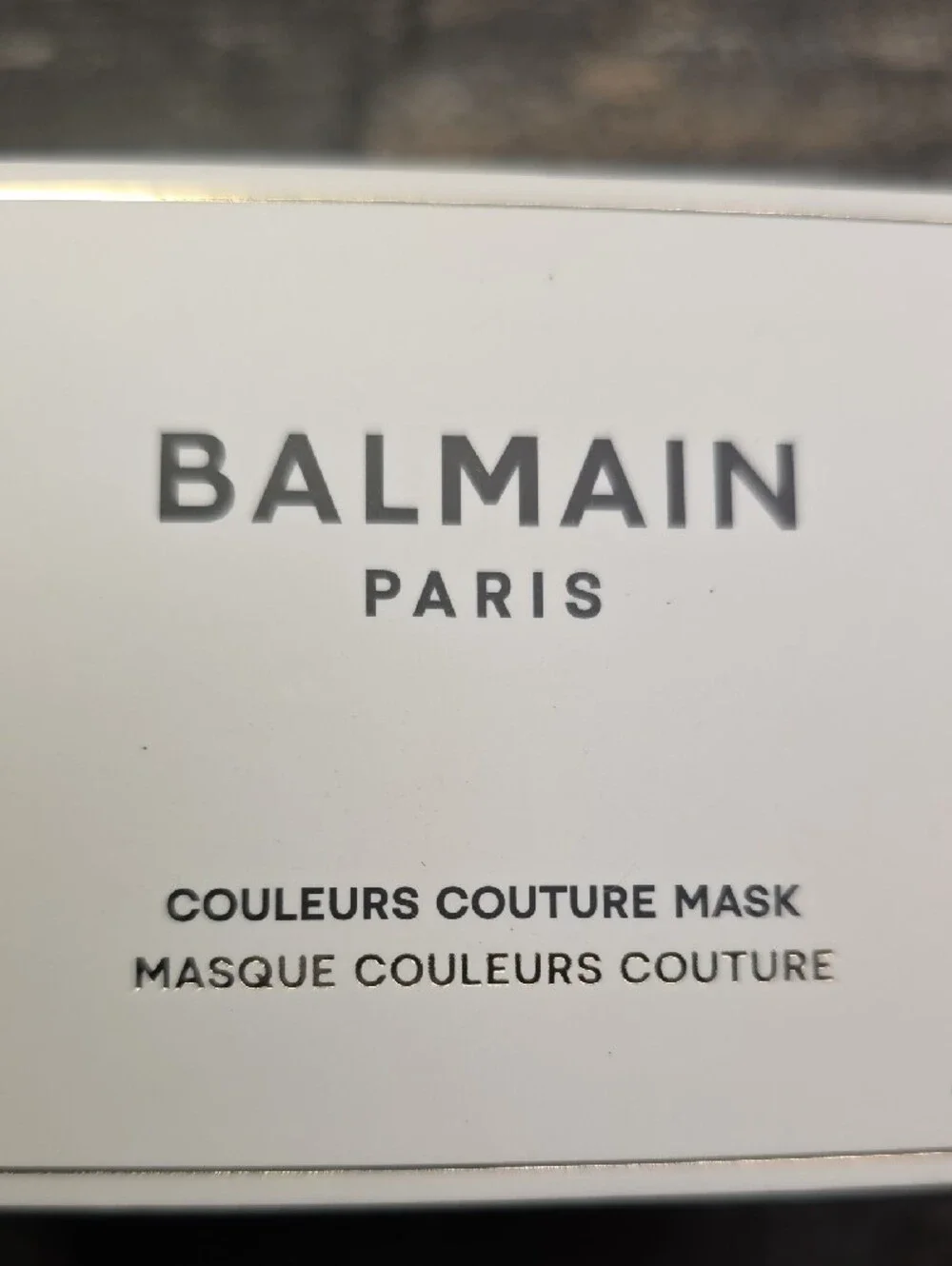 Balmain couleurs couture