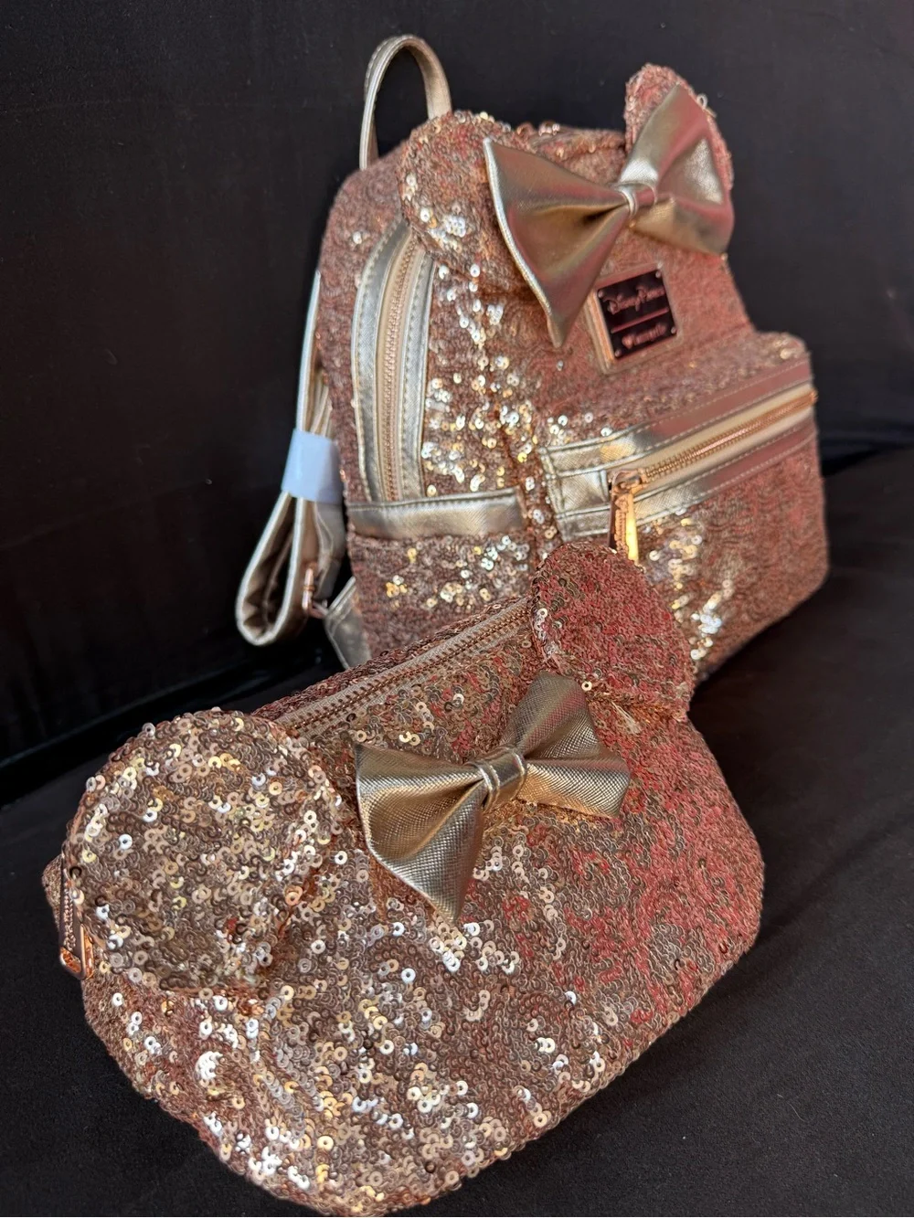 Loungefly shimmery rose