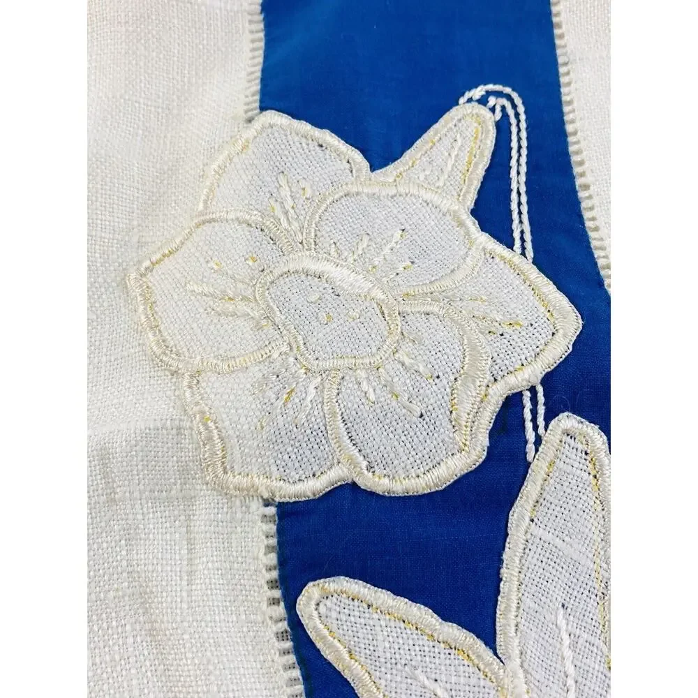 Handmade antique embroidered