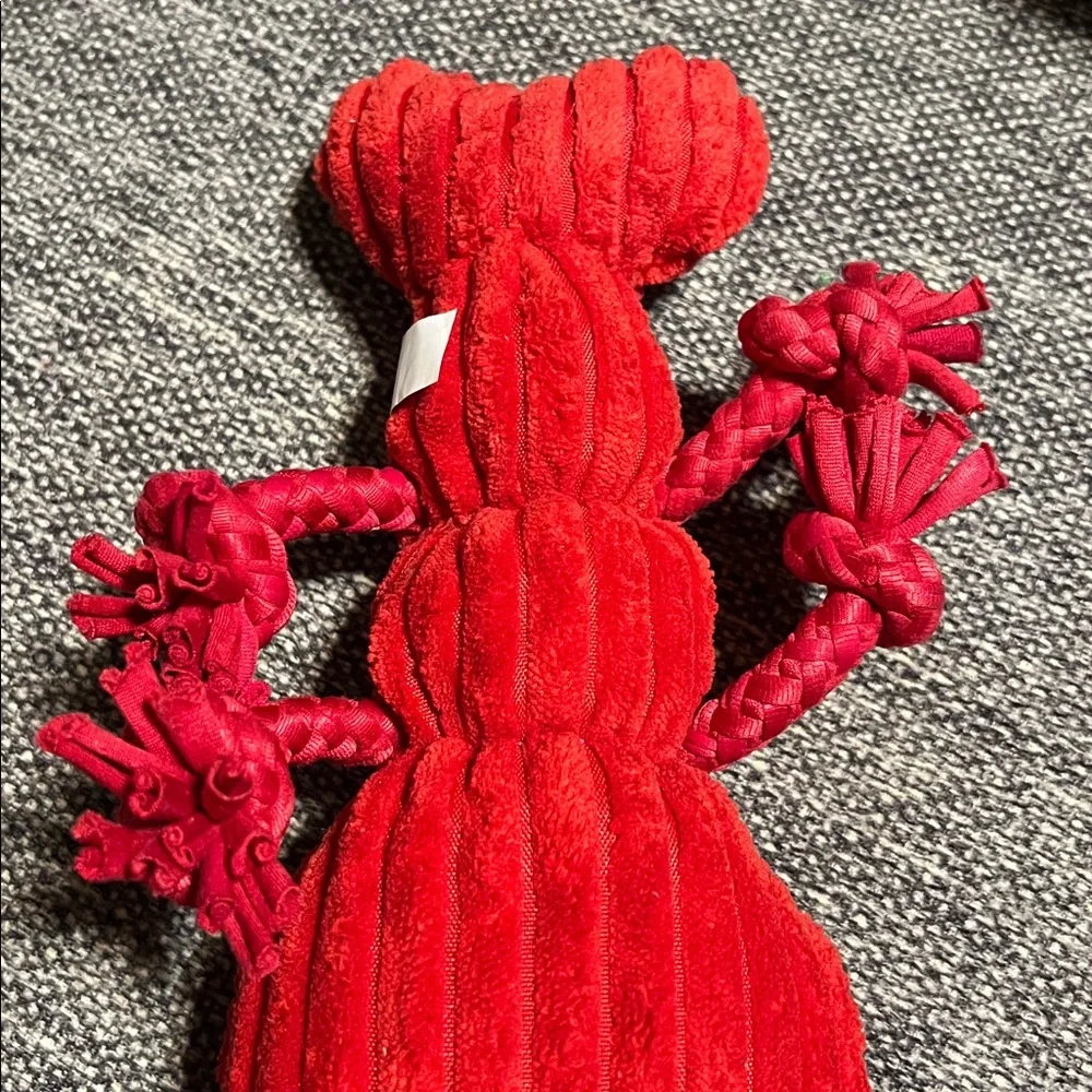 NWT Forever Pals Lobster Plush Dog Toy