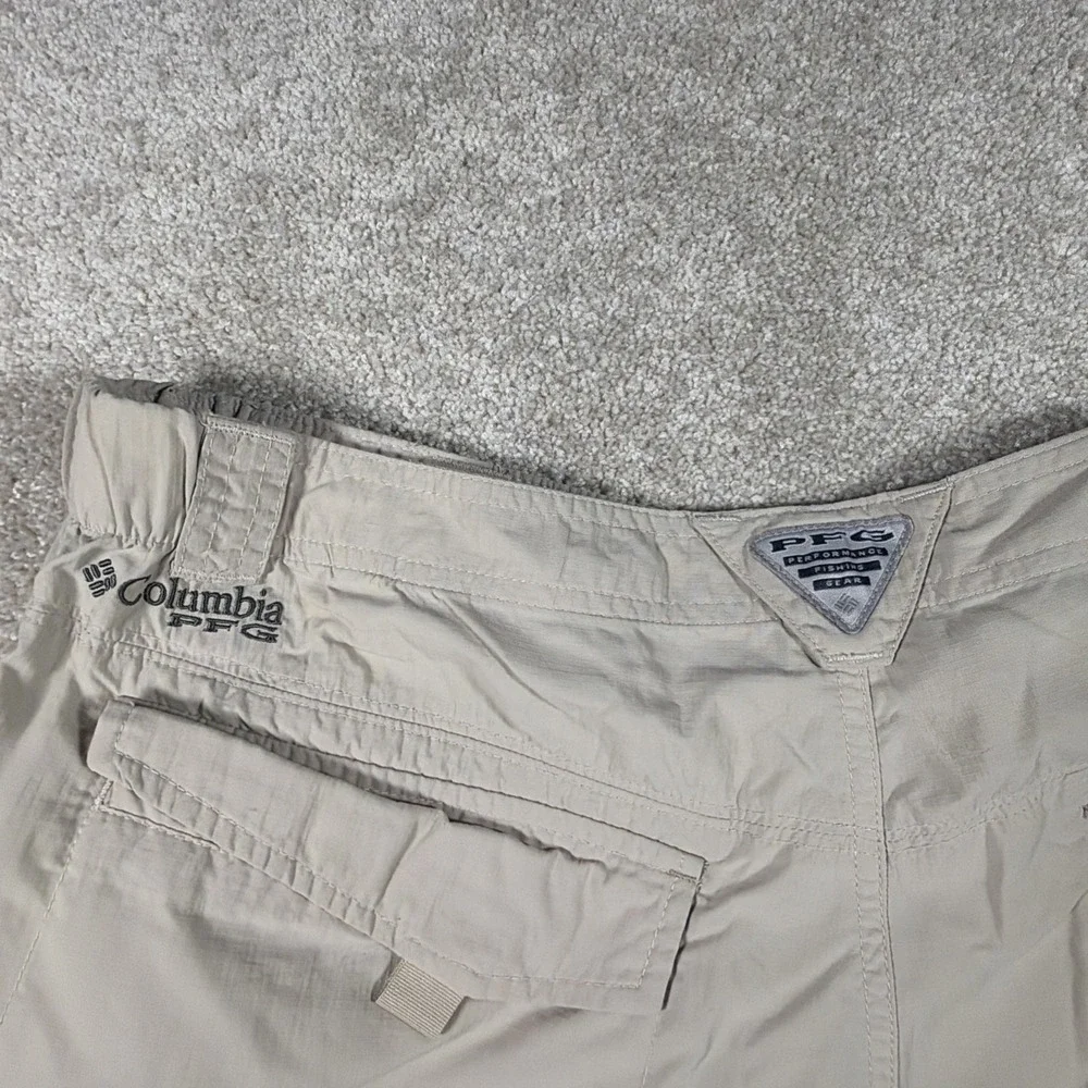 Columbia PFG Mens Omni Shade Convertible Fishing‎ Pants 38 X 32 (FITS 37 X 31)