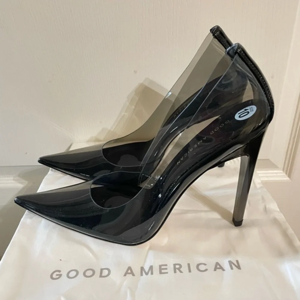 GOOD AMERICAN Cinder-F-cking-Rella High Heel Pumps