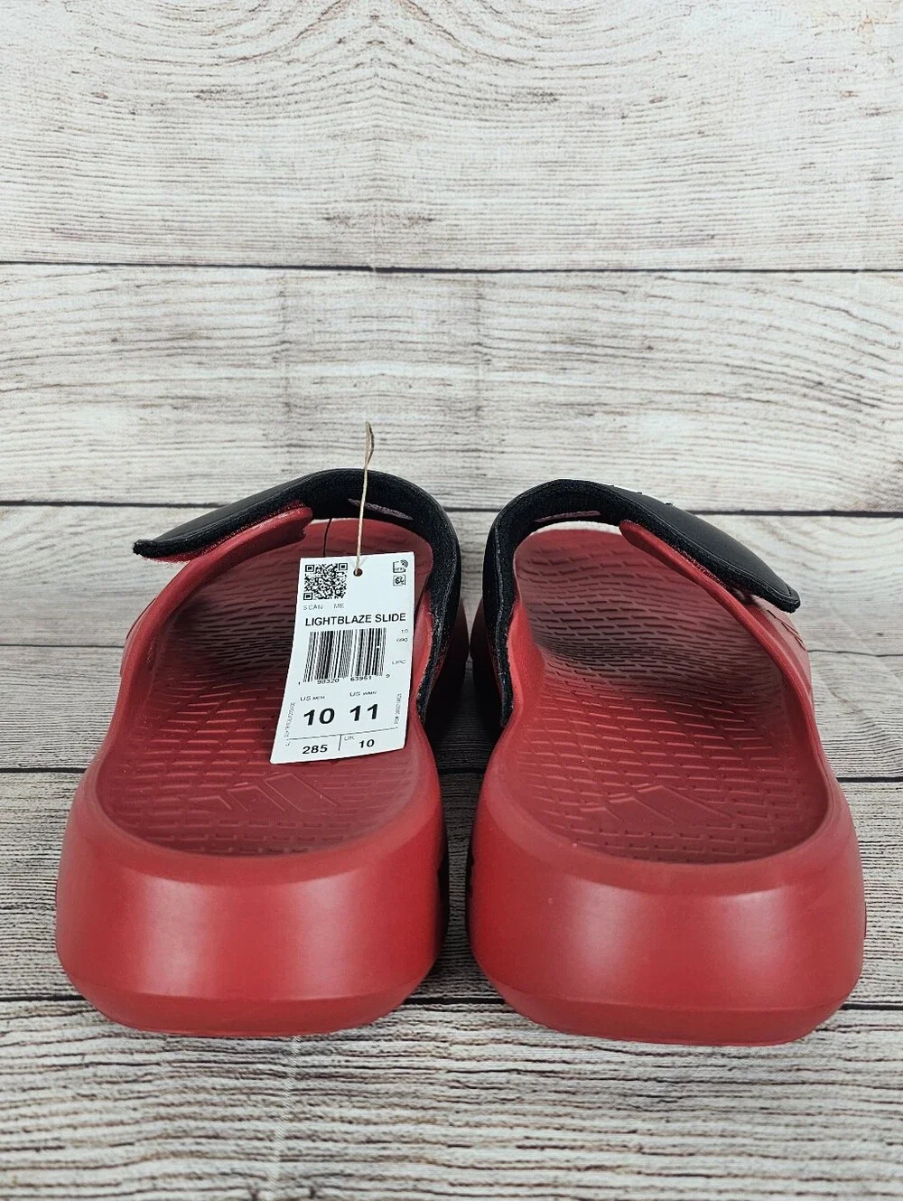 NC State Wolfpack adidas Lightblaze Slide Mens Size 10 Womens 11 Sandals