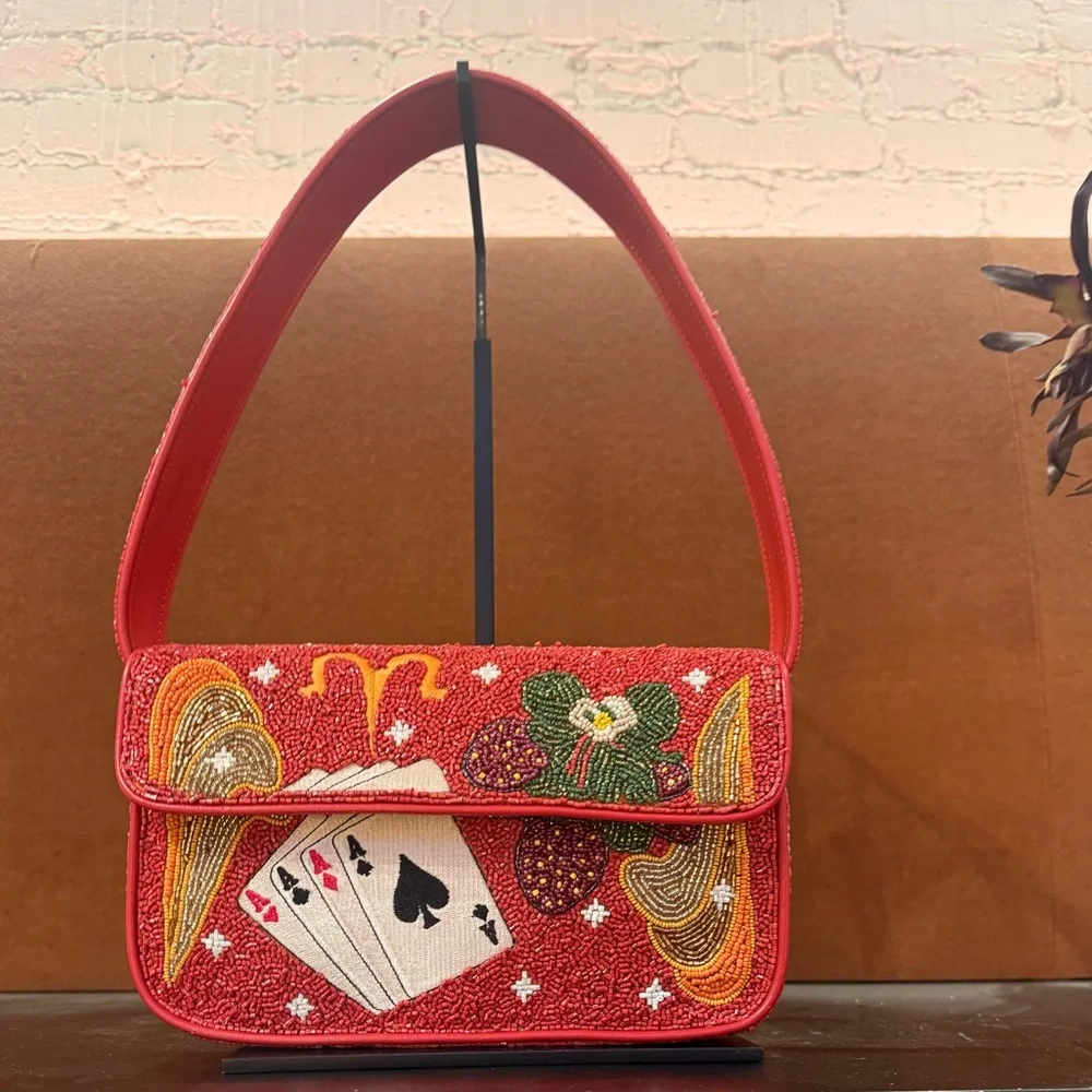 TOMMY ZODIAC BEADED BAG ARIES