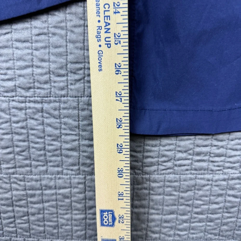 Eddie Bauer Travex Pants Mens 36x30 (35x28) Blue Stretch Hiking Travel Outdoors