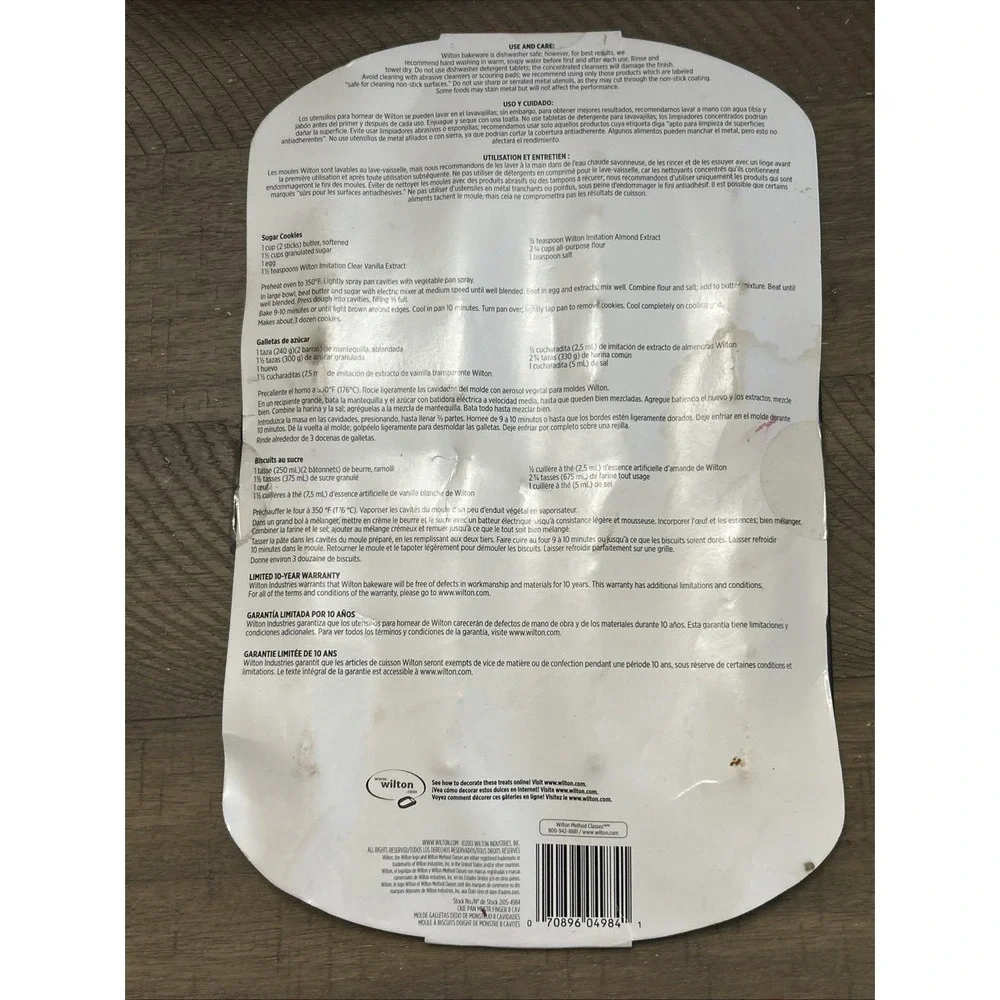 Wilton new package