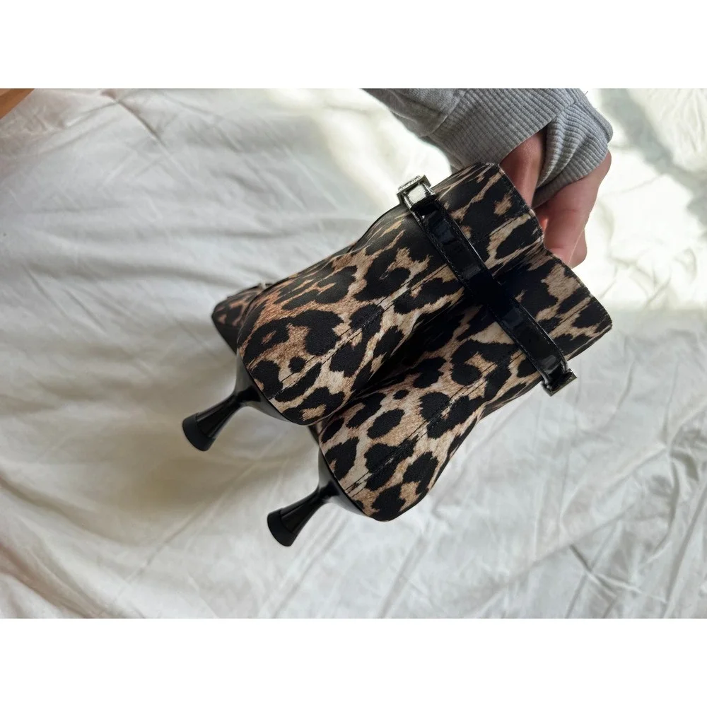 Ganni leopard print